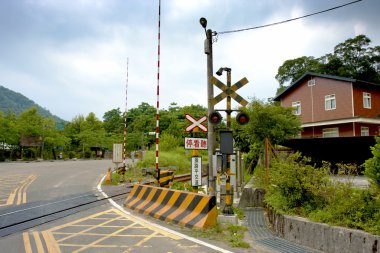 Railroad signal clipart