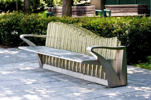 Общественное кресло — стоковое фото