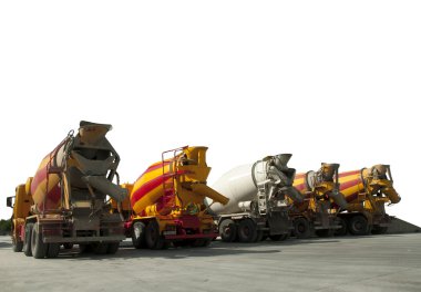 Cement Trucks clipart