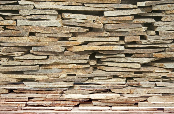 Arranged flat stones — Stock Photo, Image