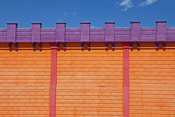 Стена сказочного замка — стоковое фото