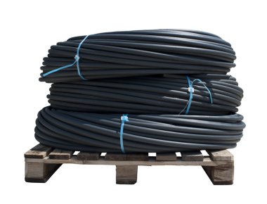 Black PVC hoses clipart