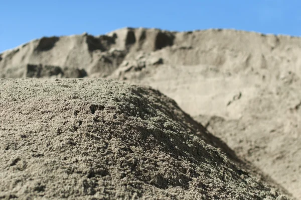 Stosy piasku — Zdjęcie stockowe