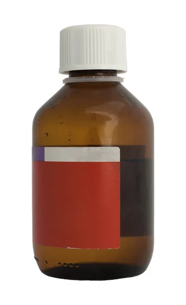 Butelka medyczne medycyny — Zdjęcie stockowe