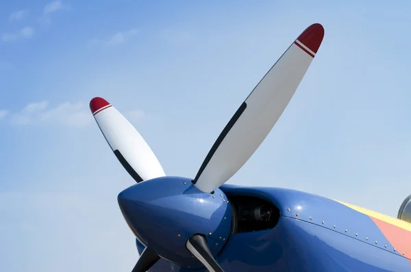 Flugzeugpropeller — Stockfoto