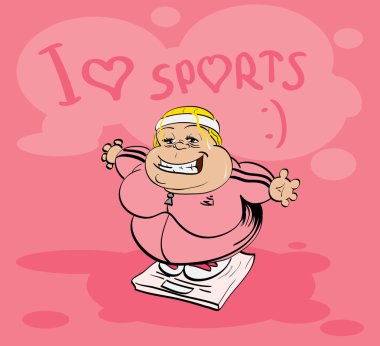 I love sports clipart