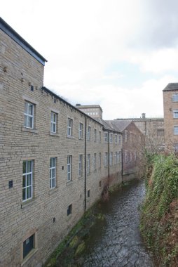 Old Mills and Hebble Brook clipart