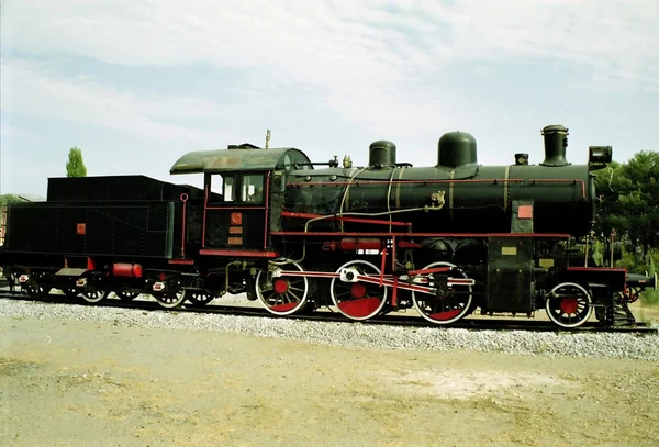 Vintage Türk buhar loco — Stok fotoğraf