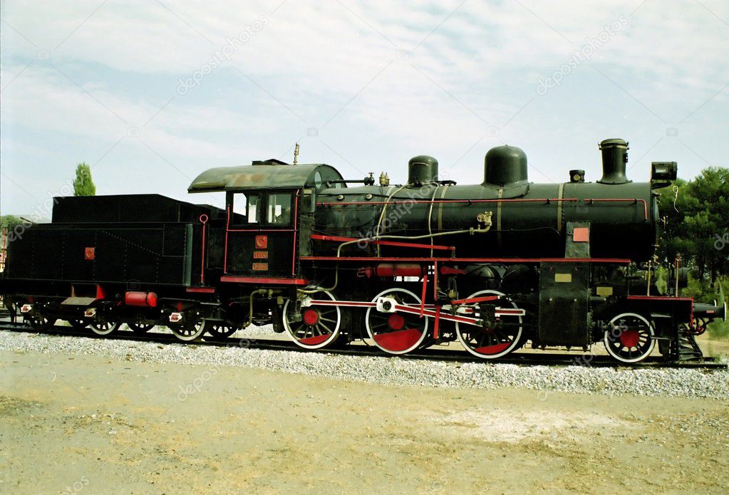 Vintage Turkish Steam Loco