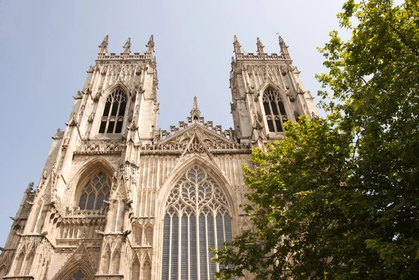 York minster Batı görünümü — Stok fotoğraf