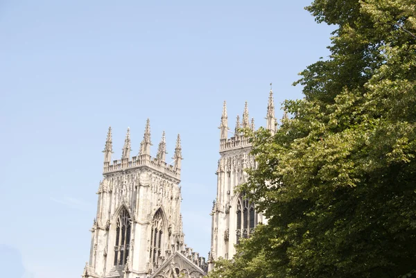 Two Towers of York Minster — Stock Photo, Image