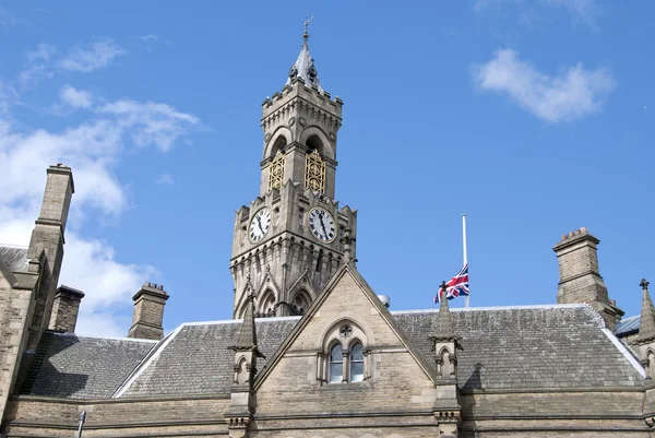Bradford Town Hall3 — Fotografie, imagine de stoc