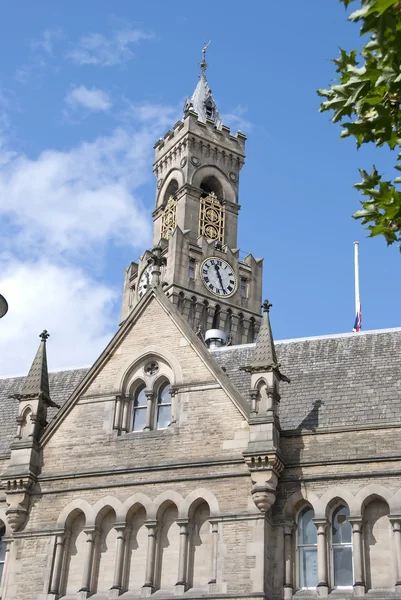 Bradford stadhuis klokkentoren — Stockfoto