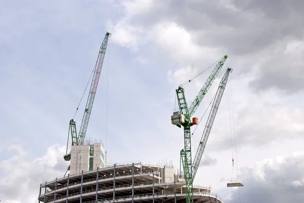 Gruas-torre — Fotografia de Stock