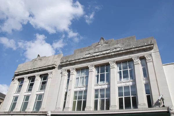 La fachada de un edificio Art Deco — Foto de Stock