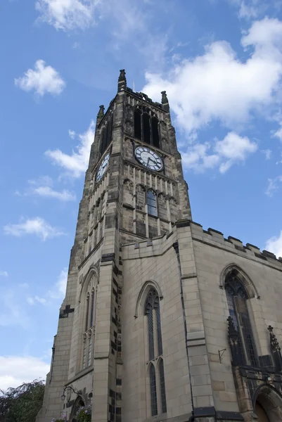 Kerk klokkentoren — Stockfoto