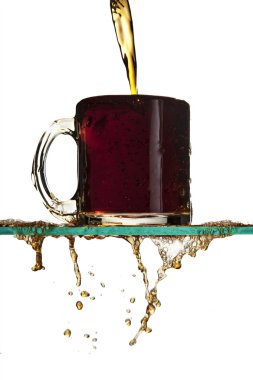 Pouring coffee clipart