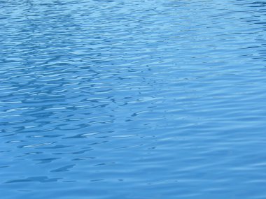 Blue Water with gentle ripples clipart