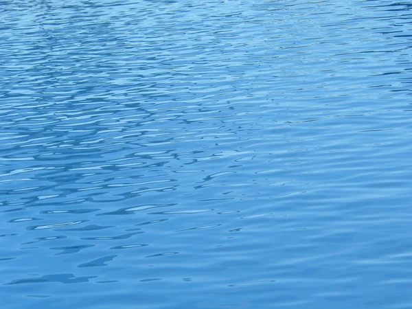 Blue Water with gentle ripples — Stock Photo, Image