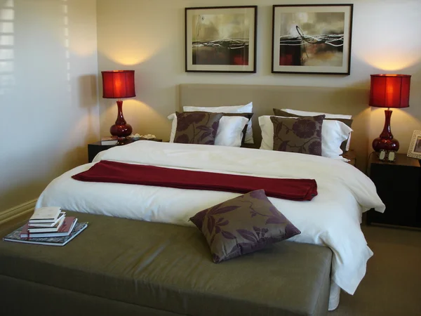 Luxurious Master Bedroom — Stock Photo, Image