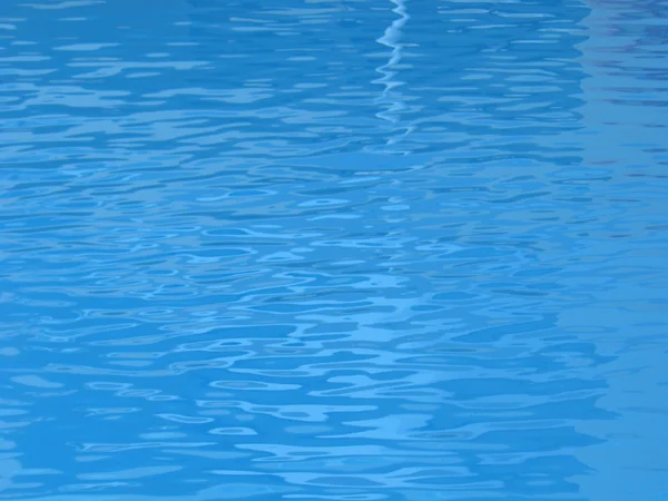 Ljusa blå vatten — Stockfoto