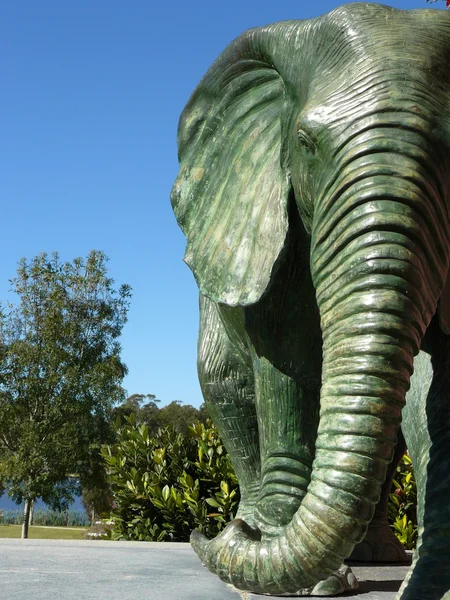 Fil heykeli — Stok fotoğraf