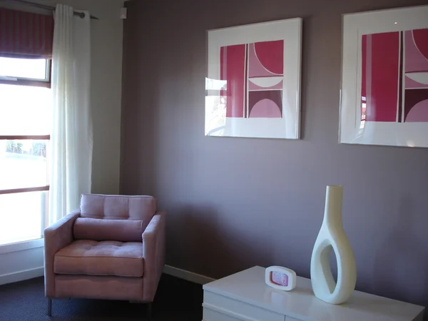 Ανοίξτε το σχέδιο lounge pinks — Φωτογραφία Αρχείου