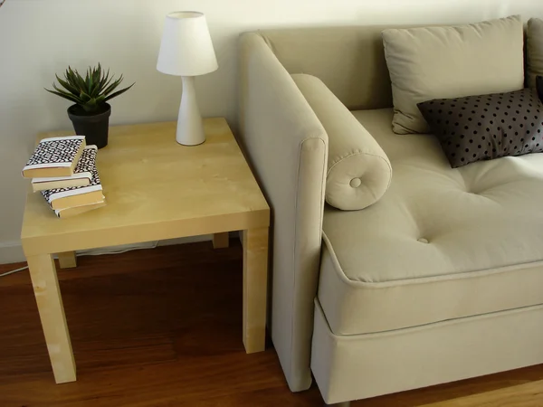 Sofa and table — Stock Photo, Image