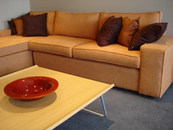 Lounge moderno brillante — Foto de Stock