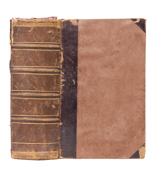 Vanha kirjan kansi — kuvapankkivalokuva