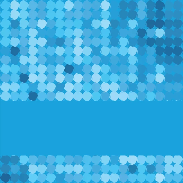 Sfondo mosaico blu — Vettoriale Stock