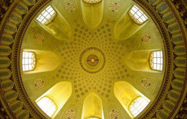 Mosque of Schwetzingen Castle, near Heidelberg, interior, German clipart