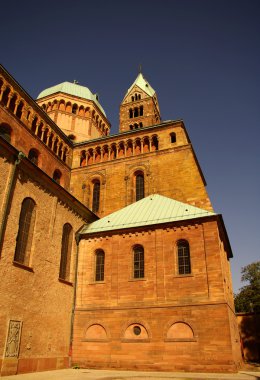 Speyer Cathedral side walls, Germany clipart