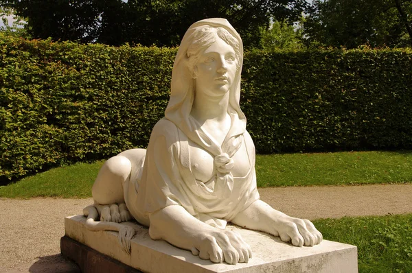 stock image Sphinx statue, Schwetzingen Castle, Heidelberg, Germany