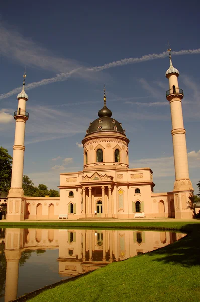 施韦青根城堡附近海德堡德国的萨清真寺 — 图库照片