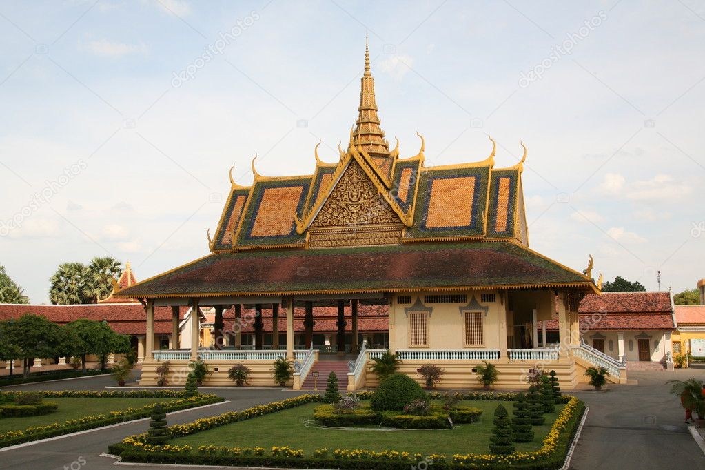 Buddist temple.