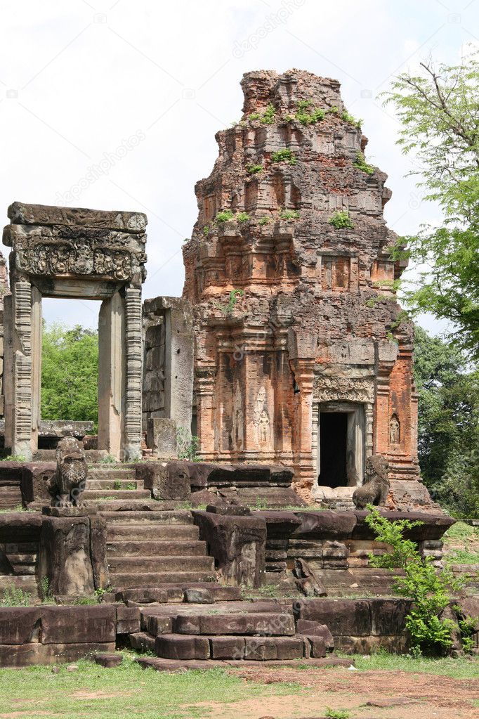 Ruins of ansient temple