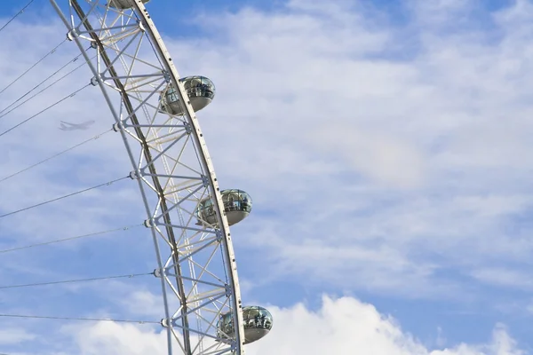 Close up on London Eye — Stock Photo, Image