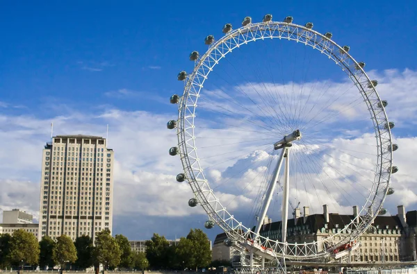 London eye en omgeving — Stockfoto
