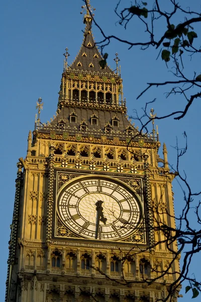 Close up sull'orologio Big Ben — Foto Stock