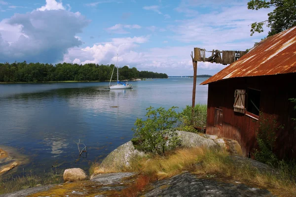 stock image Suny beautiful day in Sweden