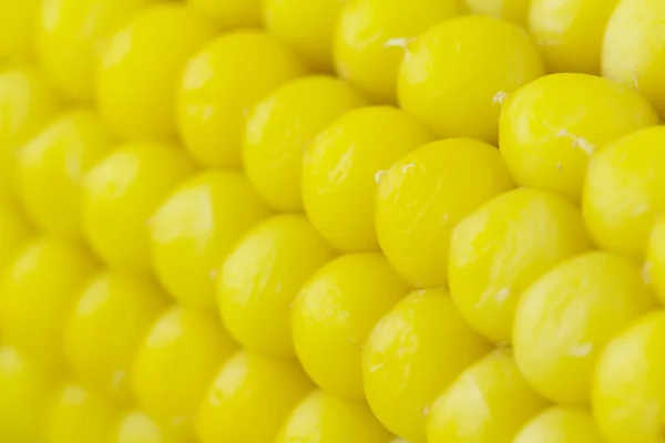 stock image Boiled corn. background