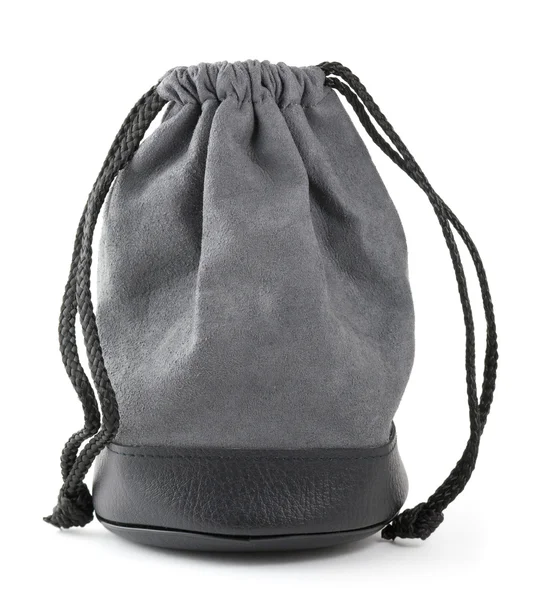 Black bag on a white background — Stock Photo, Image