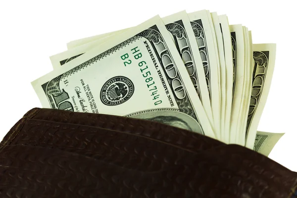 stock image Purse on a white background