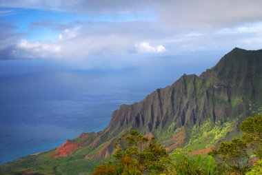 napali kenarı, kauai, hawaii