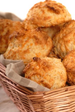 Cheddar cheese biscuits clipart