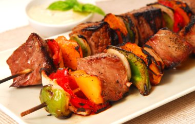 Shish Kabobs clipart