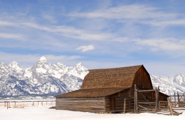 Moulton Barn in Teton National Park clipart