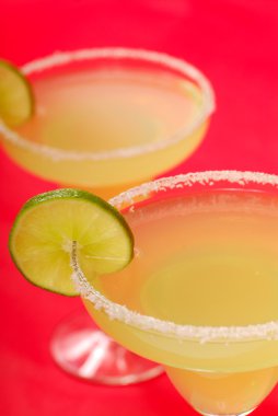 Two tasty Margaritas clipart