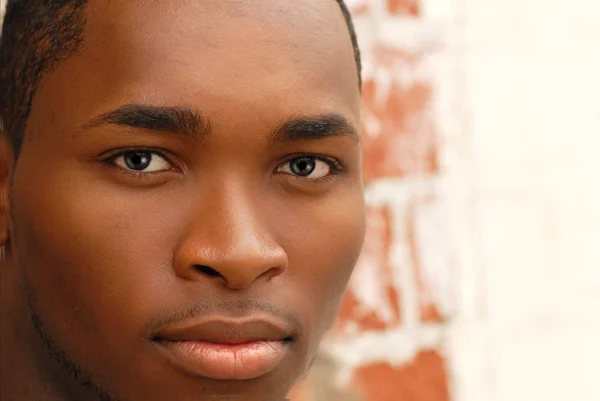 Portret van een Afrikaans Amerikaans mannetje — Stockfoto